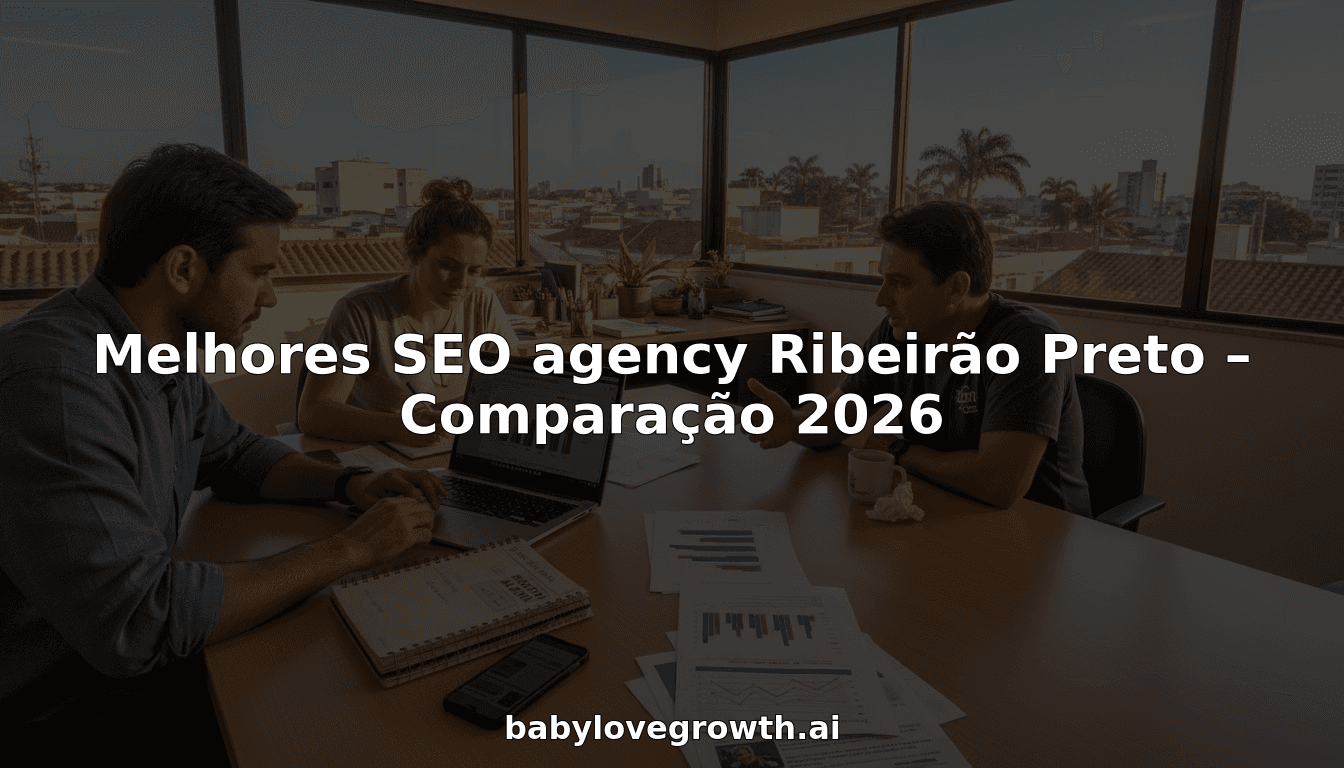 Melhores SEO agency Ribeirão Preto – Comparação 2026