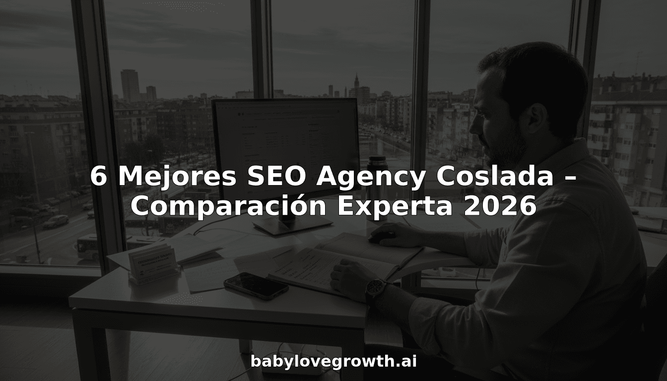 6 Mejores SEO Agency Coslada – Comparación Experta 2026