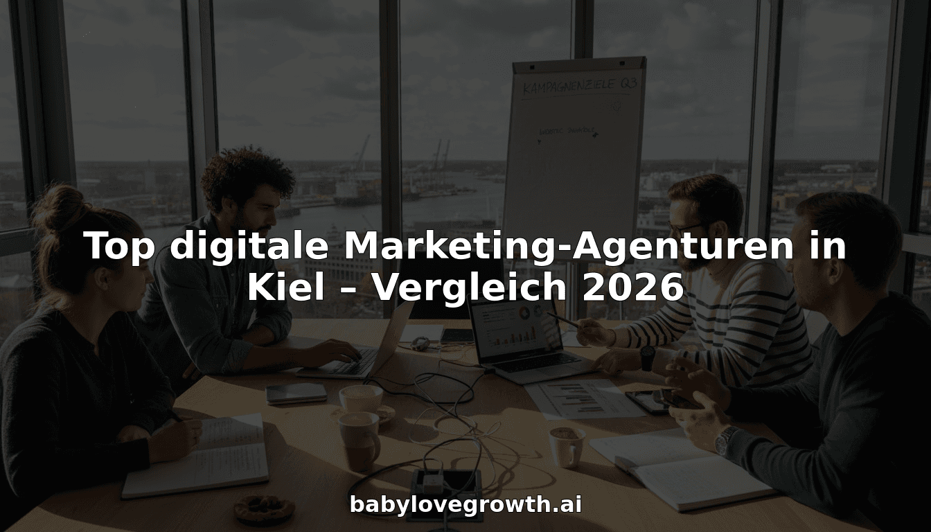 Top digitale Marketing-Agenturen in Kiel – Vergleich 2026