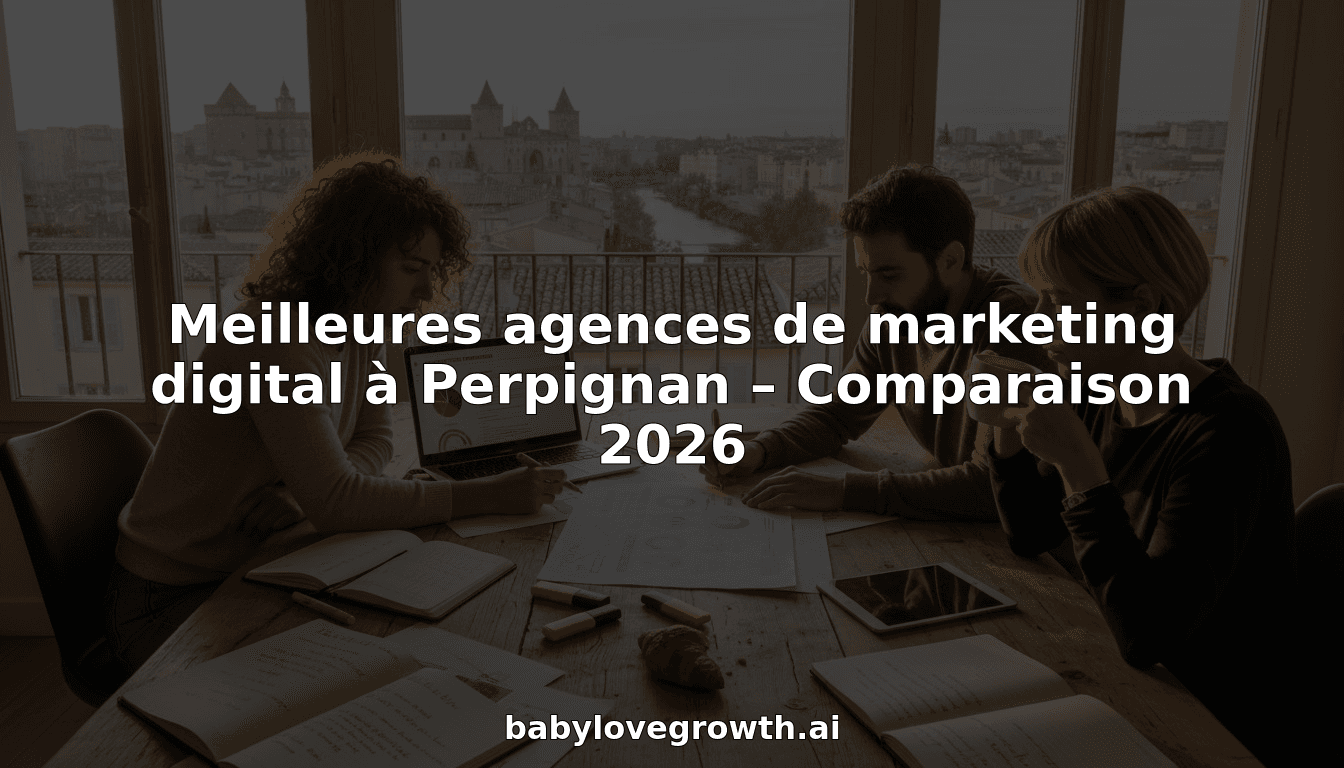 Meilleures agences de marketing digital à Perpignan – Comparaison 2026