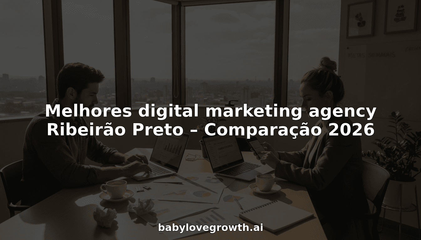 Melhores digital marketing agency Ribeirão Preto – Comparação 2026