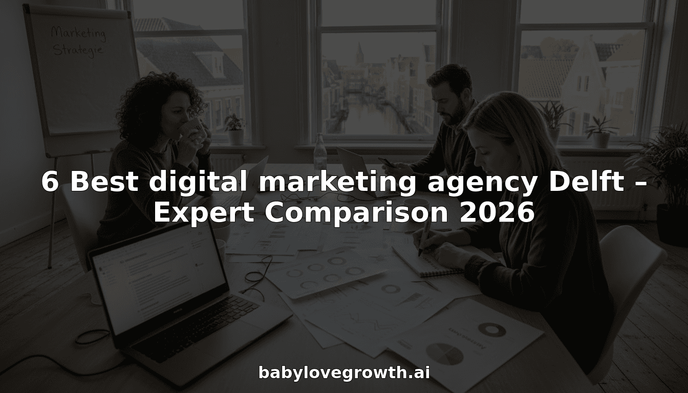 6 Best digital marketing agency Delft – Expert Comparison 2026