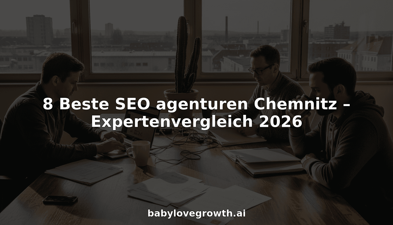 8 Beste SEO agenturen Chemnitz – Expertenvergleich 2026