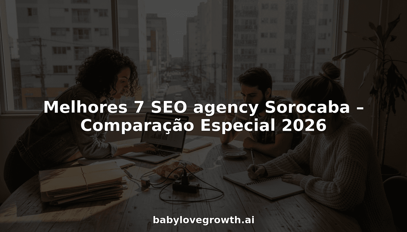 Melhores 7 SEO agency Sorocaba – Comparação Especial 2026