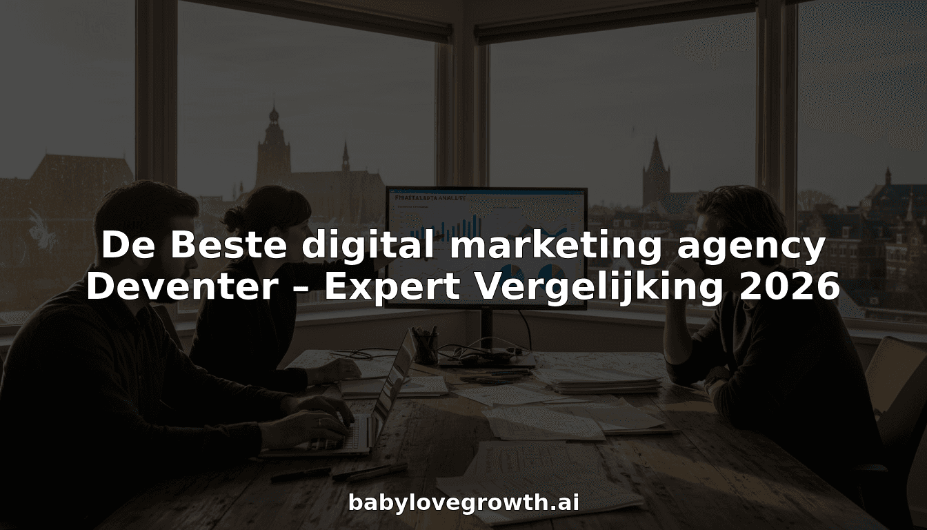 De Beste digital marketing agency Deventer – Expert Vergelijking 2026