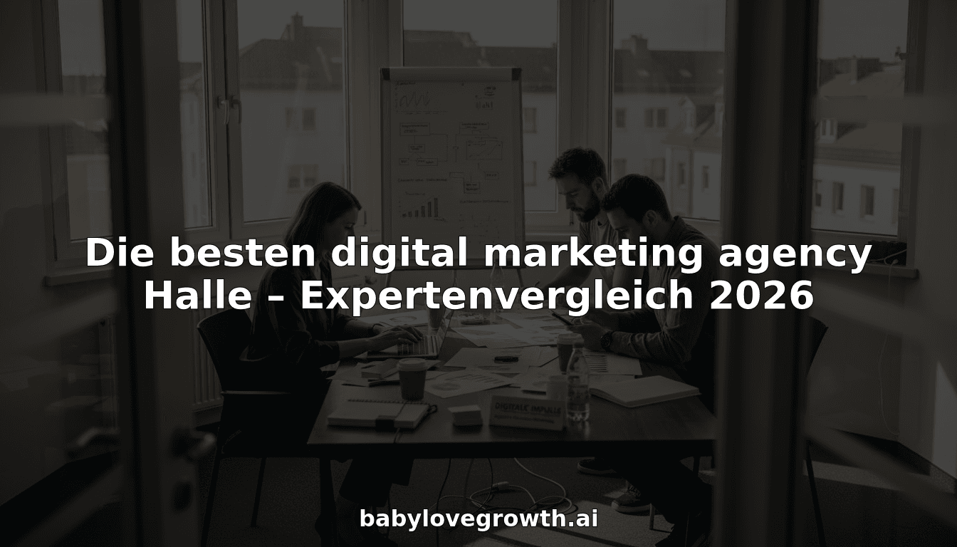 Die besten digital marketing agency Halle – Expertenvergleich 2026