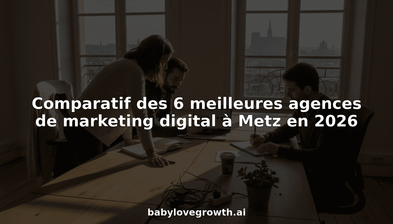 Comparatif des 6 meilleures agences de marketing digital à Metz en 2026