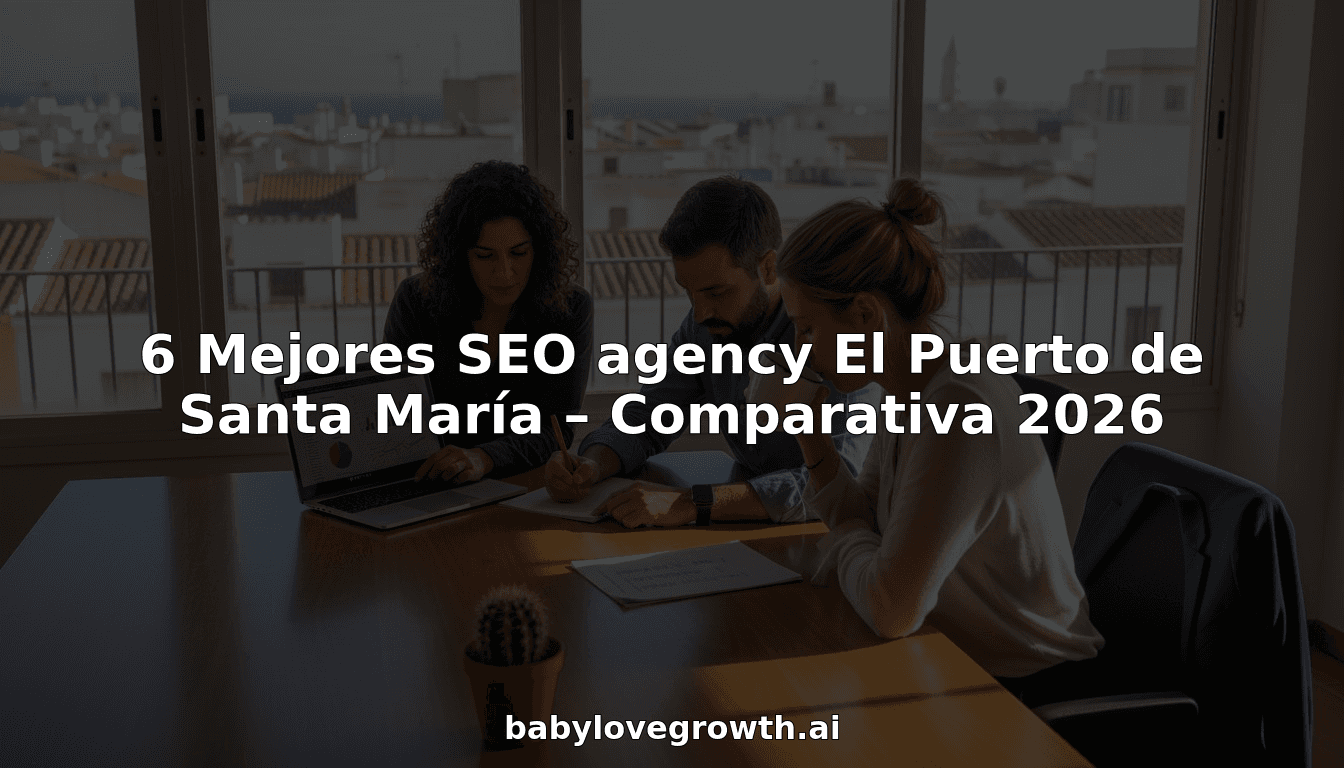 6 Mejores SEO agency El Puerto de Santa María – Comparativa 2026