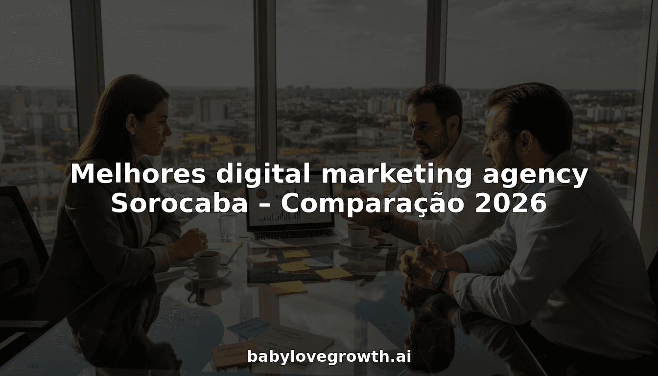 Melhores digital marketing agency Sorocaba – Comparação 2026