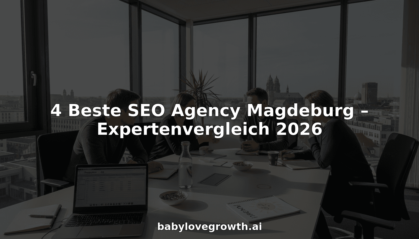 4 Beste SEO Agency Magdeburg – Expertenvergleich 2026