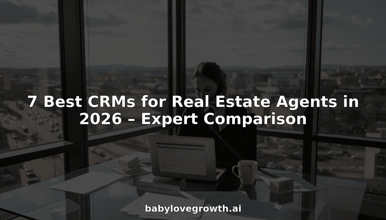 7 Best CRMs for Real Estate Agents in 2026 – Expert Comparison
