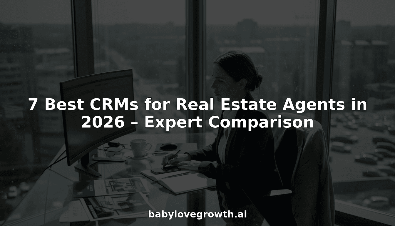 7 Best CRMs for Real Estate Agents in 2026 – Expert Comparison