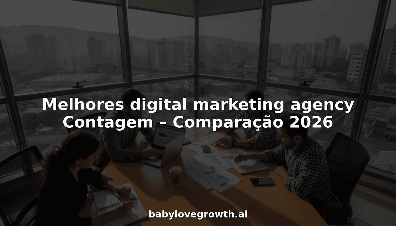 Melhores digital marketing agency Contagem – Comparação 2026