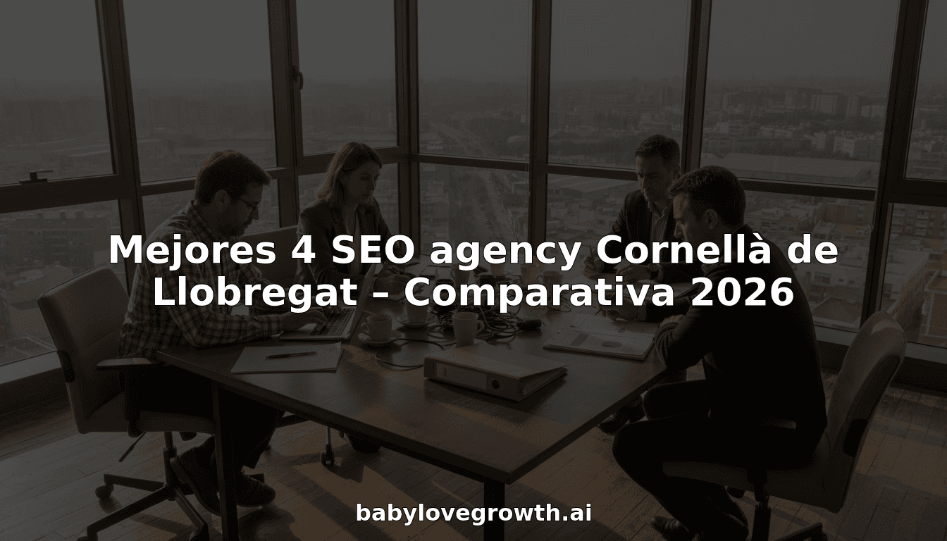 Mejores 4 SEO agency Cornellà de Llobregat – Comparativa 2026