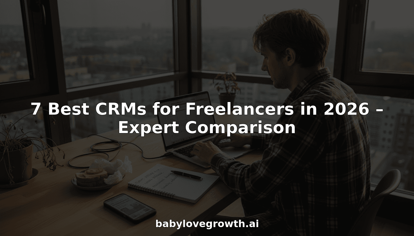 7 Best CRMs for Freelancers in 2026 – Expert Comparison