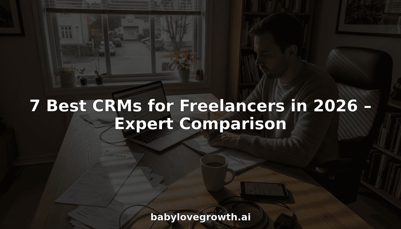 7 Best CRMs for Freelancers in 2026 – Expert Comparison