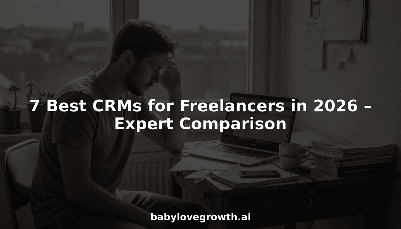 7 Best CRMs for Freelancers in 2026 – Expert Comparison