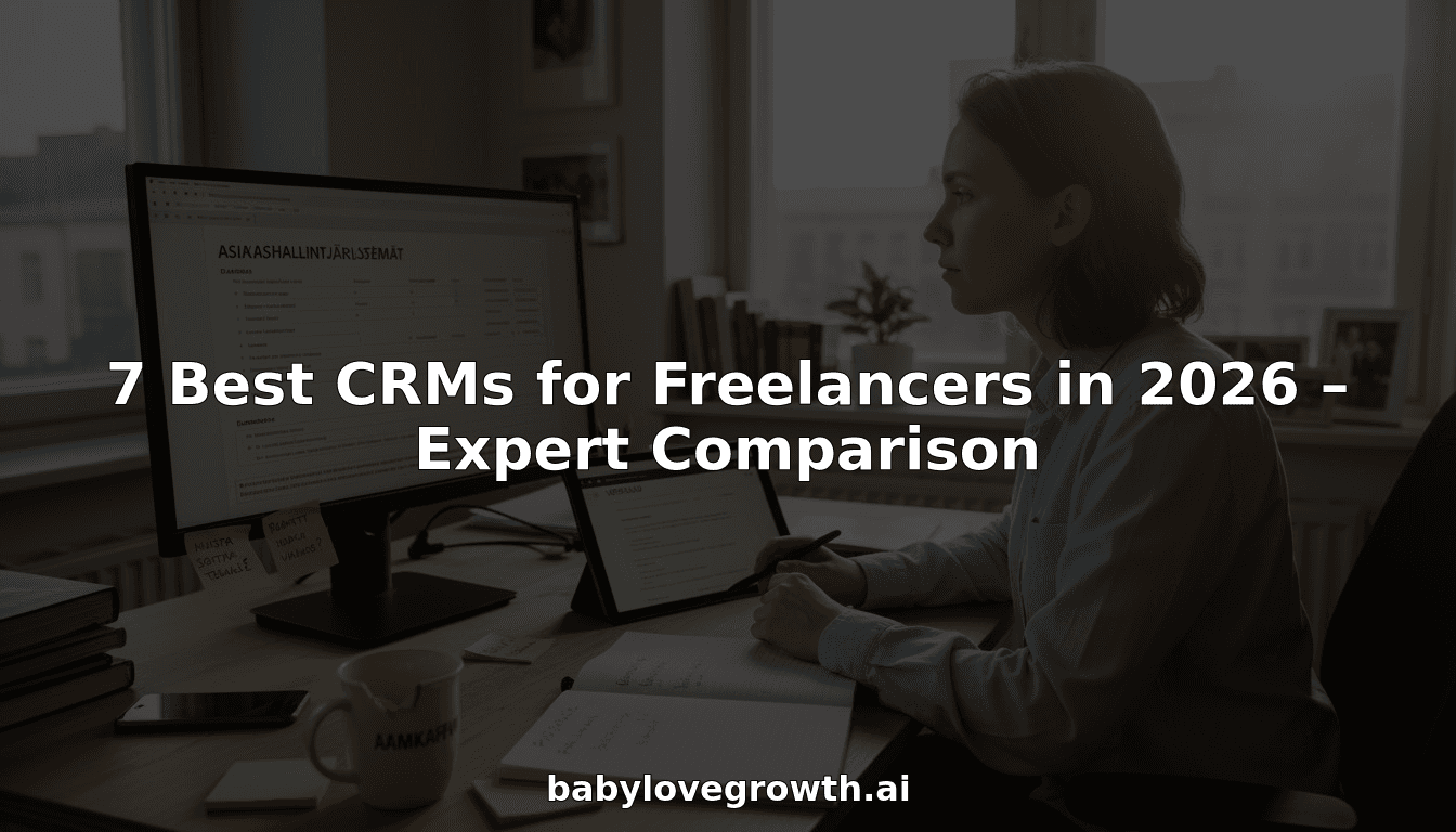 7 Best CRMs for Freelancers in 2026 – Expert Comparison
