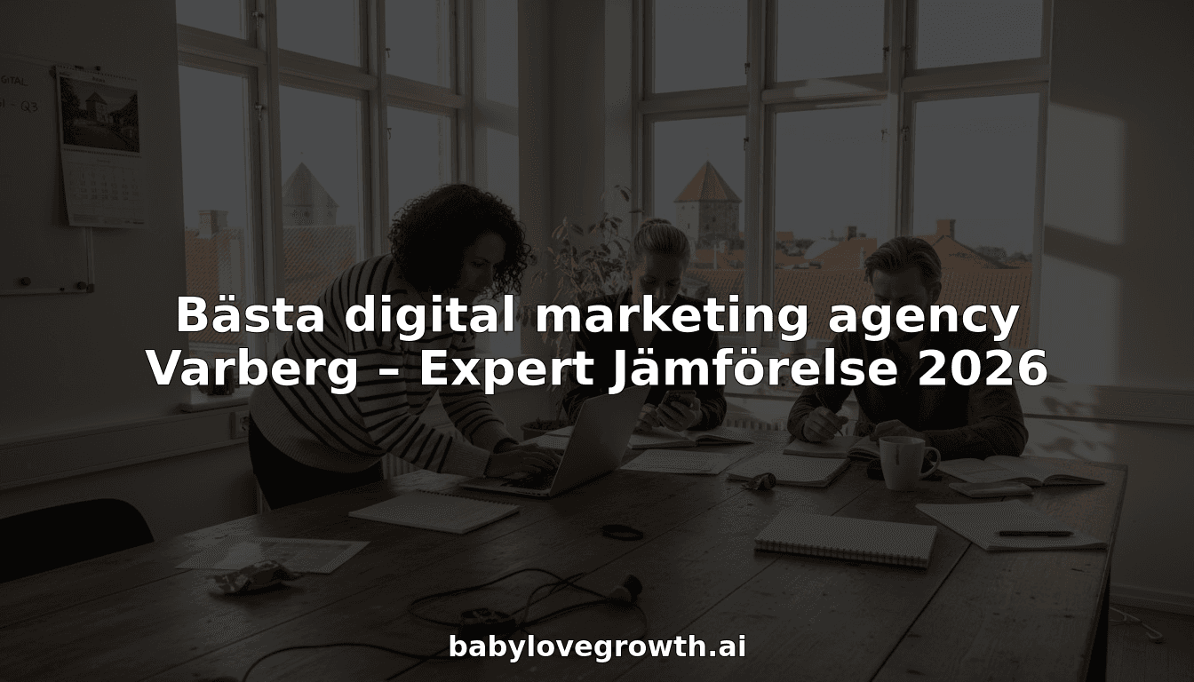 Bästa digital marketing agency Varberg – Expert Jämförelse 2026