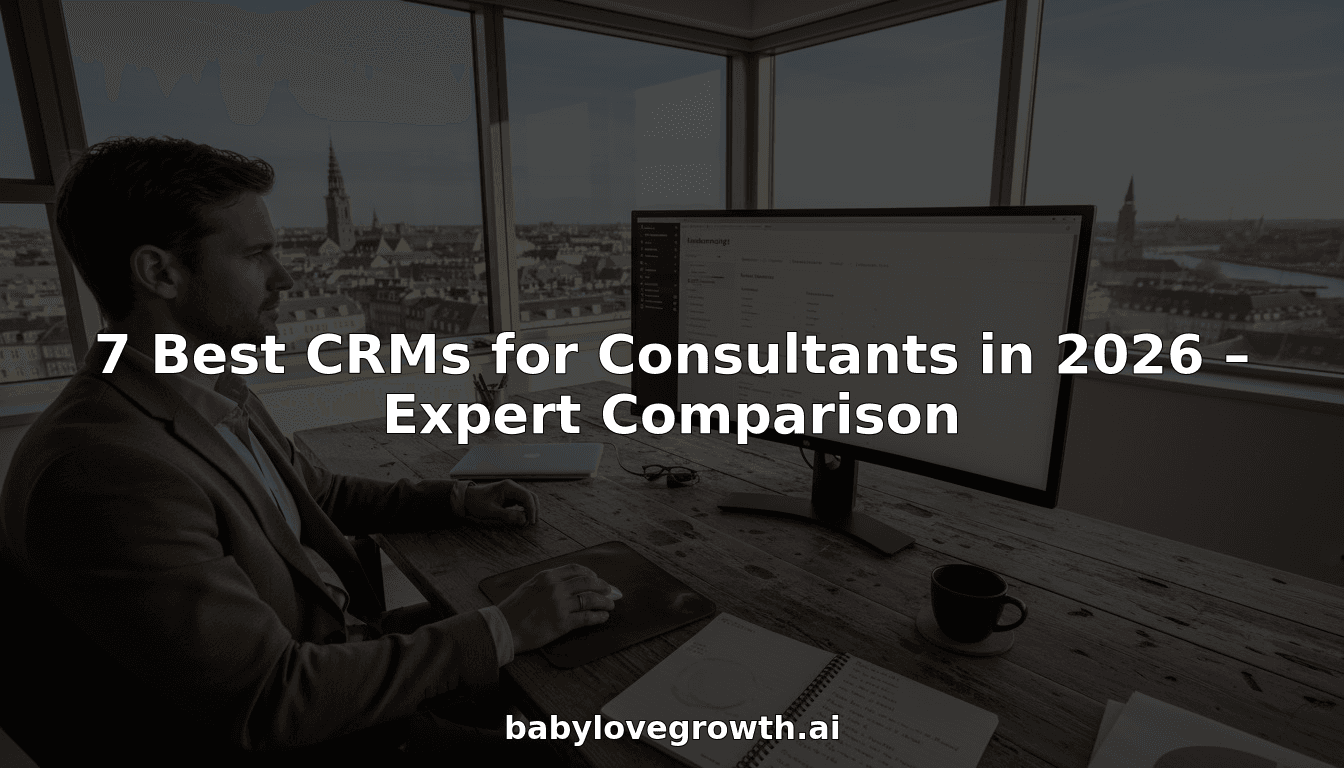 7 Best CRMs for Consultants in 2026 – Expert Comparison