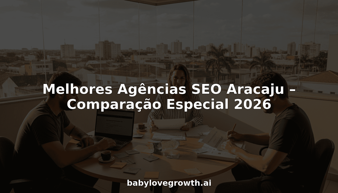 Melhores Agências SEO Aracaju – Comparação Especial 2026