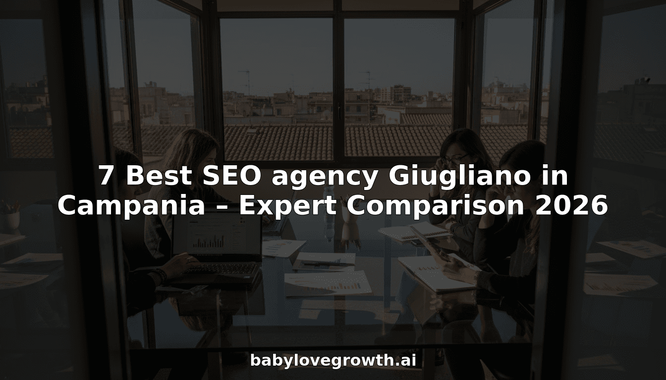 7 Best SEO agency Giugliano in Campania – Expert Comparison 2026