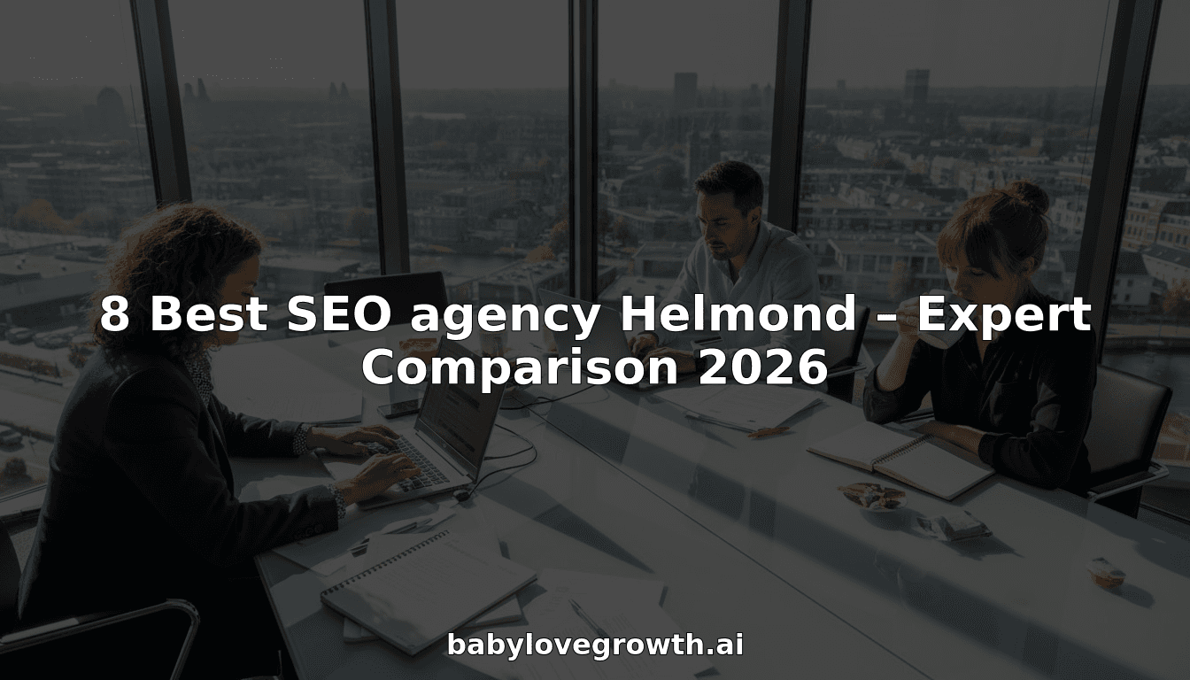 8 Best SEO agency Helmond – Expert Comparison 2026