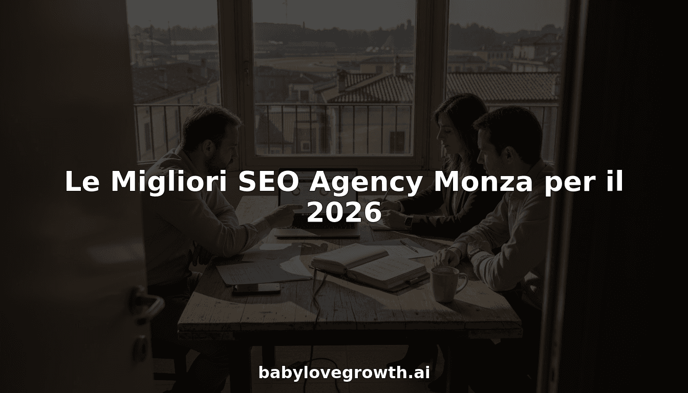 Le Migliori SEO Agency Monza per il 2026