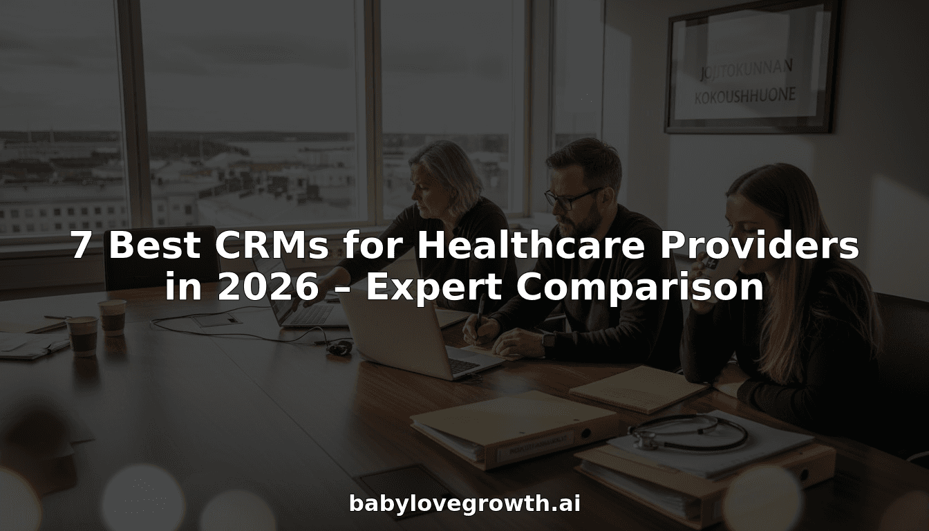 7 Best CRMs for Healthcare Providers in 2026 – Expert Comparison