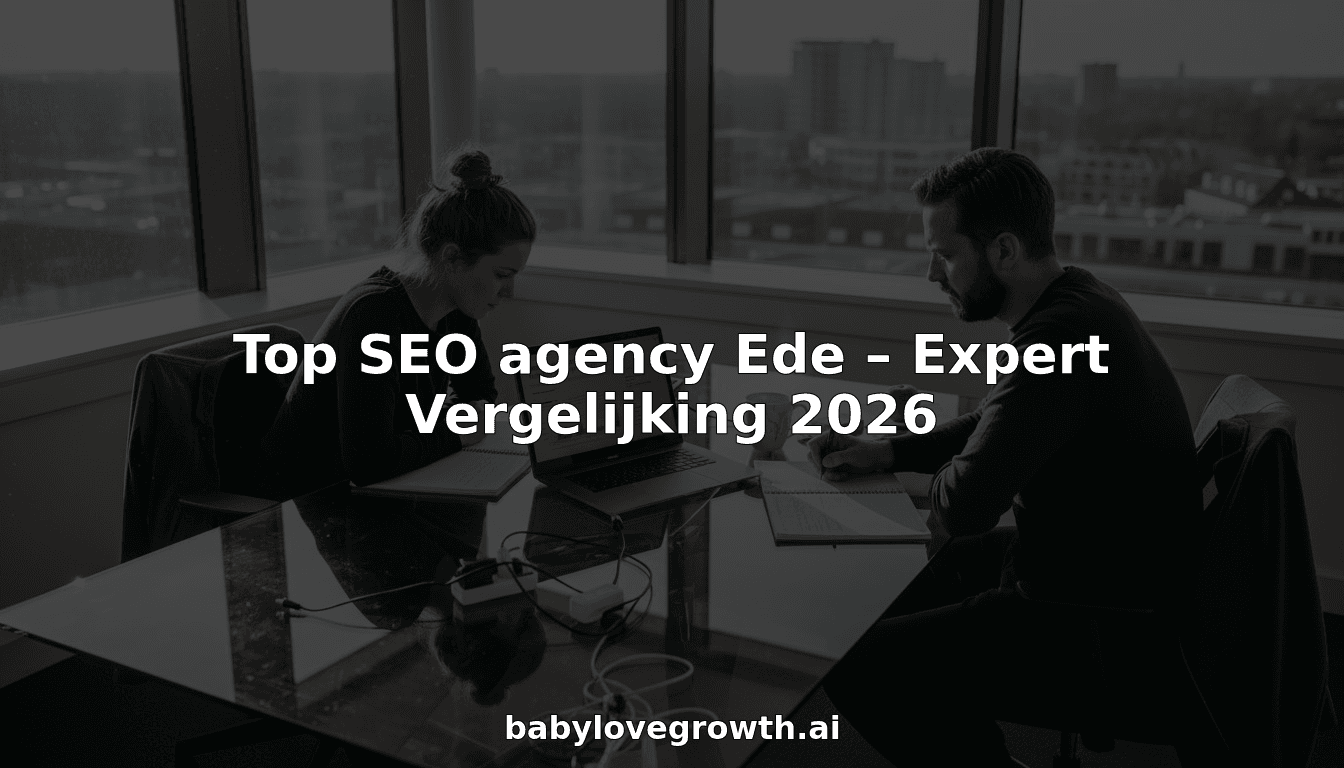 Top SEO agency Ede – Expert Vergelijking 2026