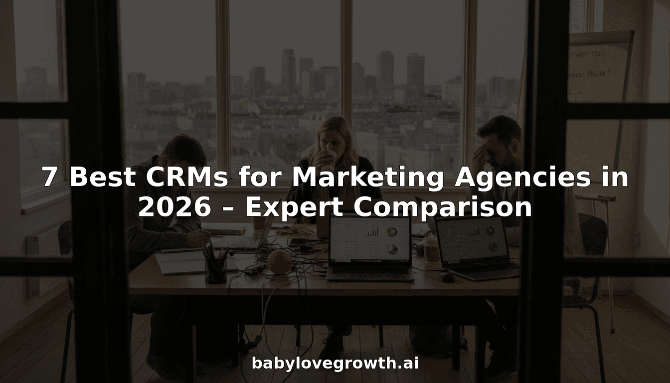 7 Best CRMs for Marketing Agencies in 2026 – Expert Comparison
