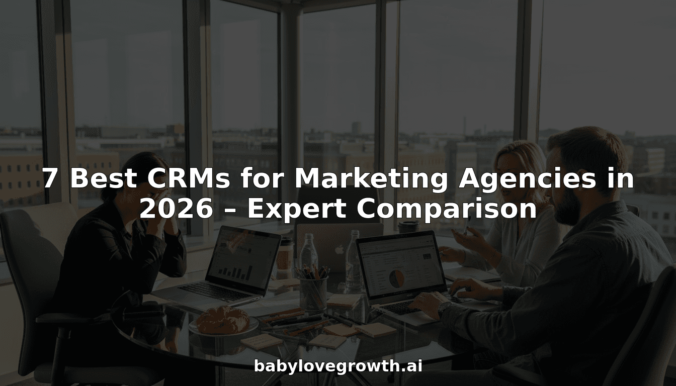 7 Best CRMs for Marketing Agencies in 2026 – Expert Comparison