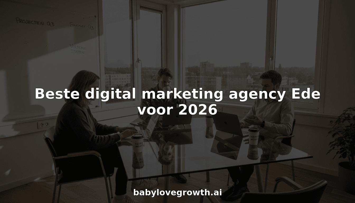 Beste digital marketing agency Ede voor 2026