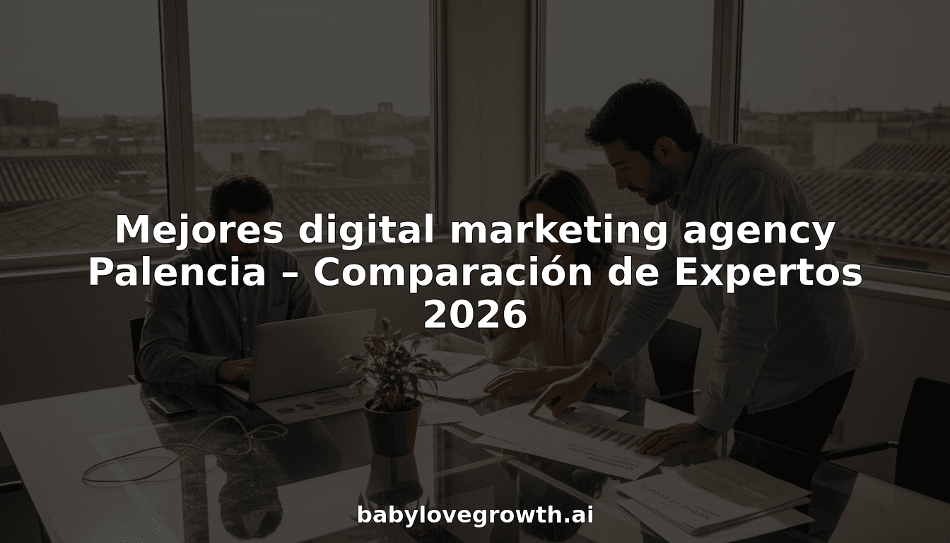 Mejores digital marketing agency Palencia – Comparación de Expertos 2026