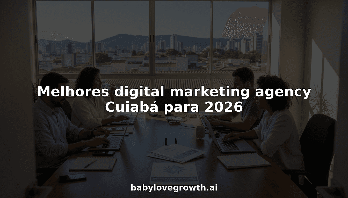 Melhores digital marketing agency Cuiabá para 2026