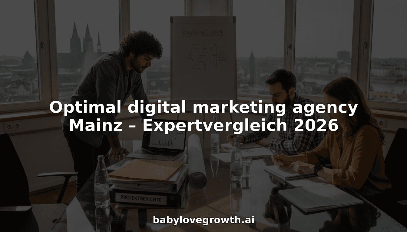 Optimal digital marketing agency Mainz – Expertvergleich 2026