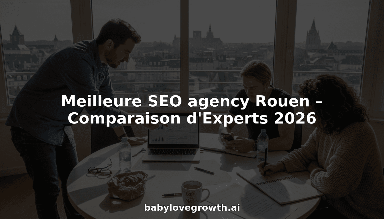 Meilleure SEO agency Rouen – Comparaison d'Experts 2026