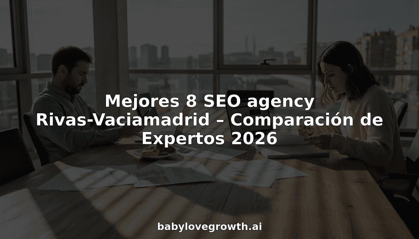 Mejores 8 SEO agency Rivas-Vaciamadrid – Comparación de Expertos 2026