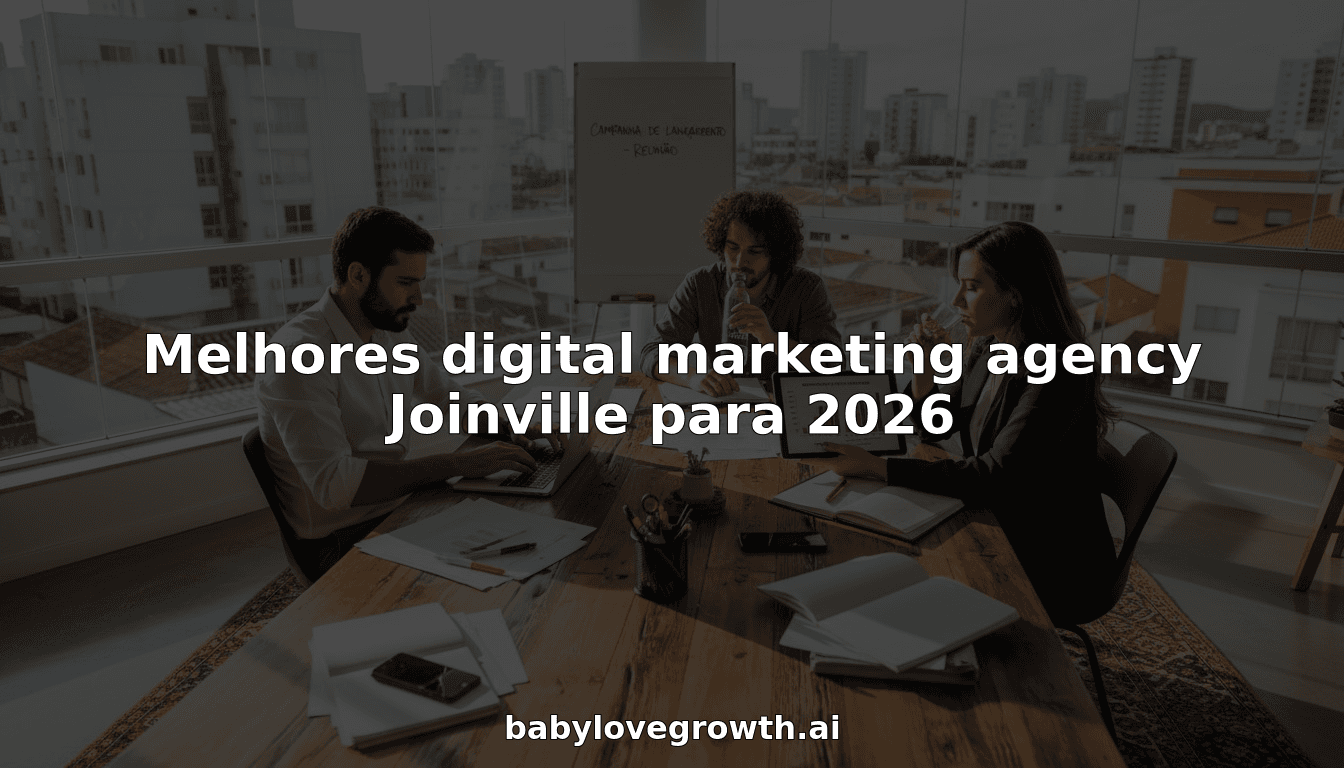 Melhores digital marketing agency Joinville para 2026