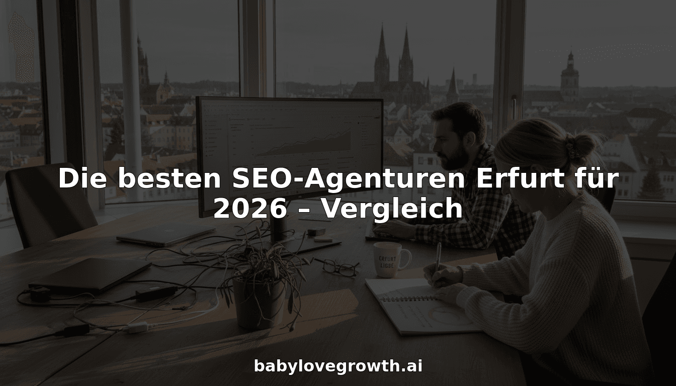 Die besten SEO-Agenturen Erfurt für 2026 – Vergleich