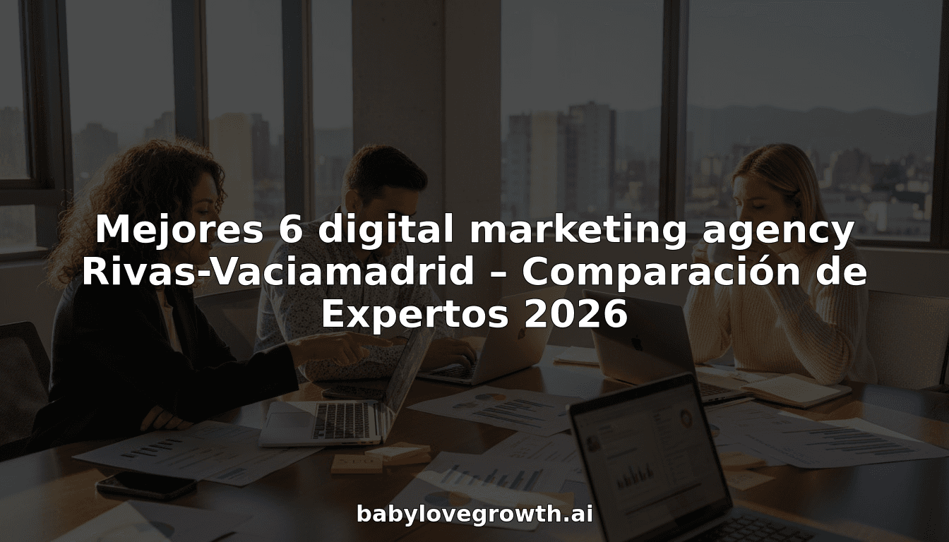 Mejores 6 digital marketing agency Rivas-Vaciamadrid – Comparación de Expertos 2026