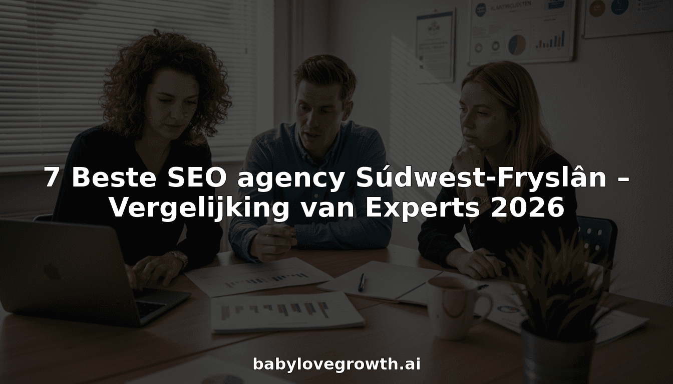 7 Beste SEO agency Súdwest-Fryslân – Vergelijking van Experts 2026