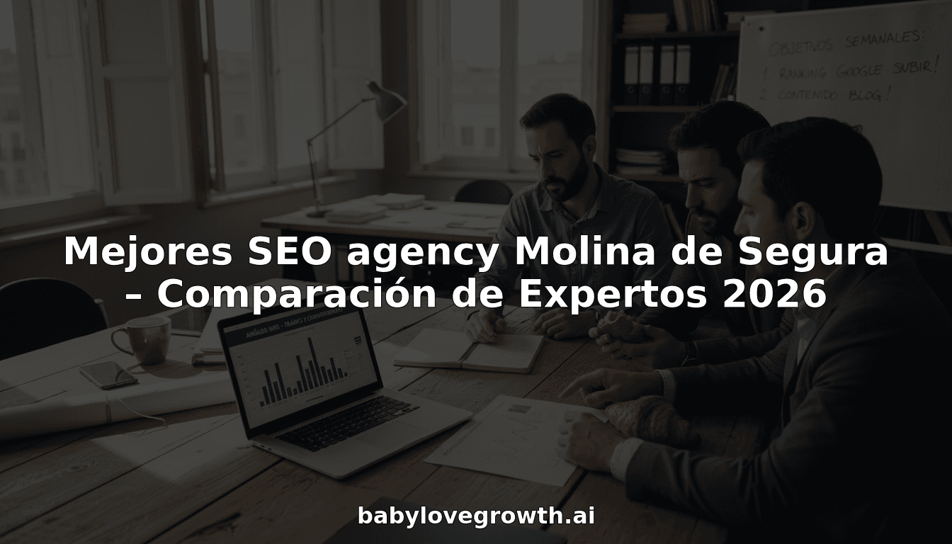 Mejores SEO agency Molina de Segura – Comparación de Expertos 2026