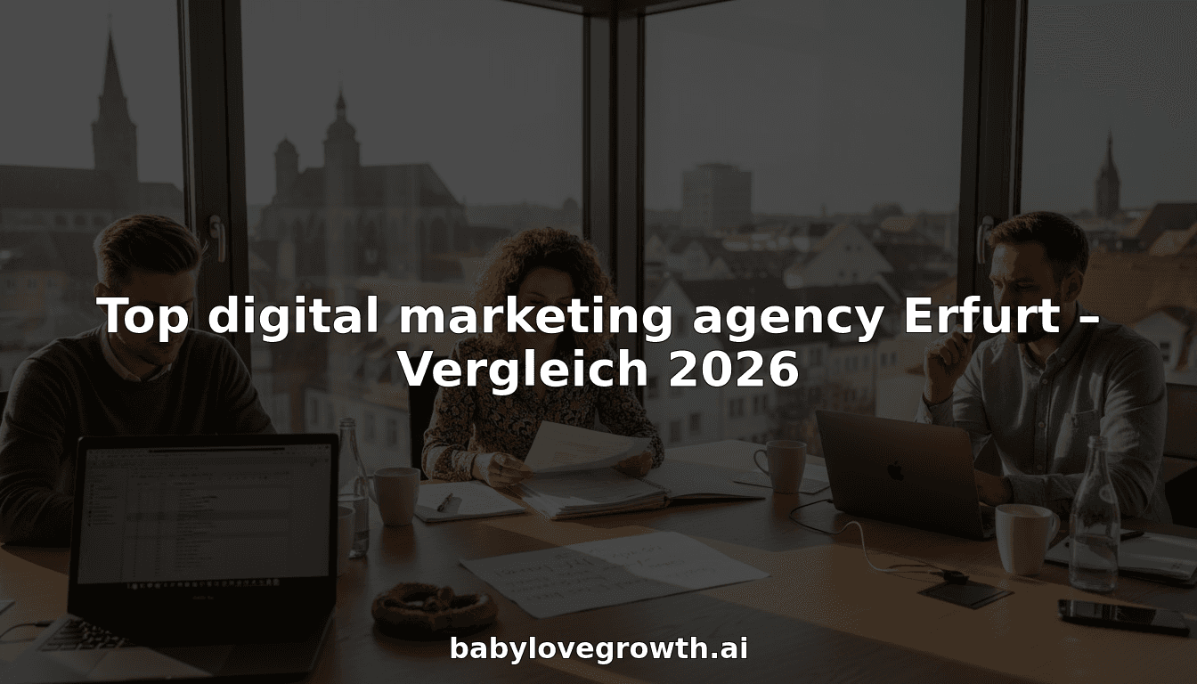Top digital marketing agency Erfurt – Vergleich 2026