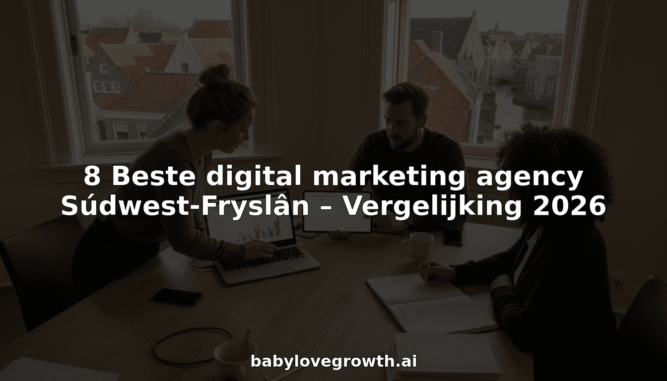 8 Beste digital marketing agency Súdwest-Fryslân – Vergelijking 2026