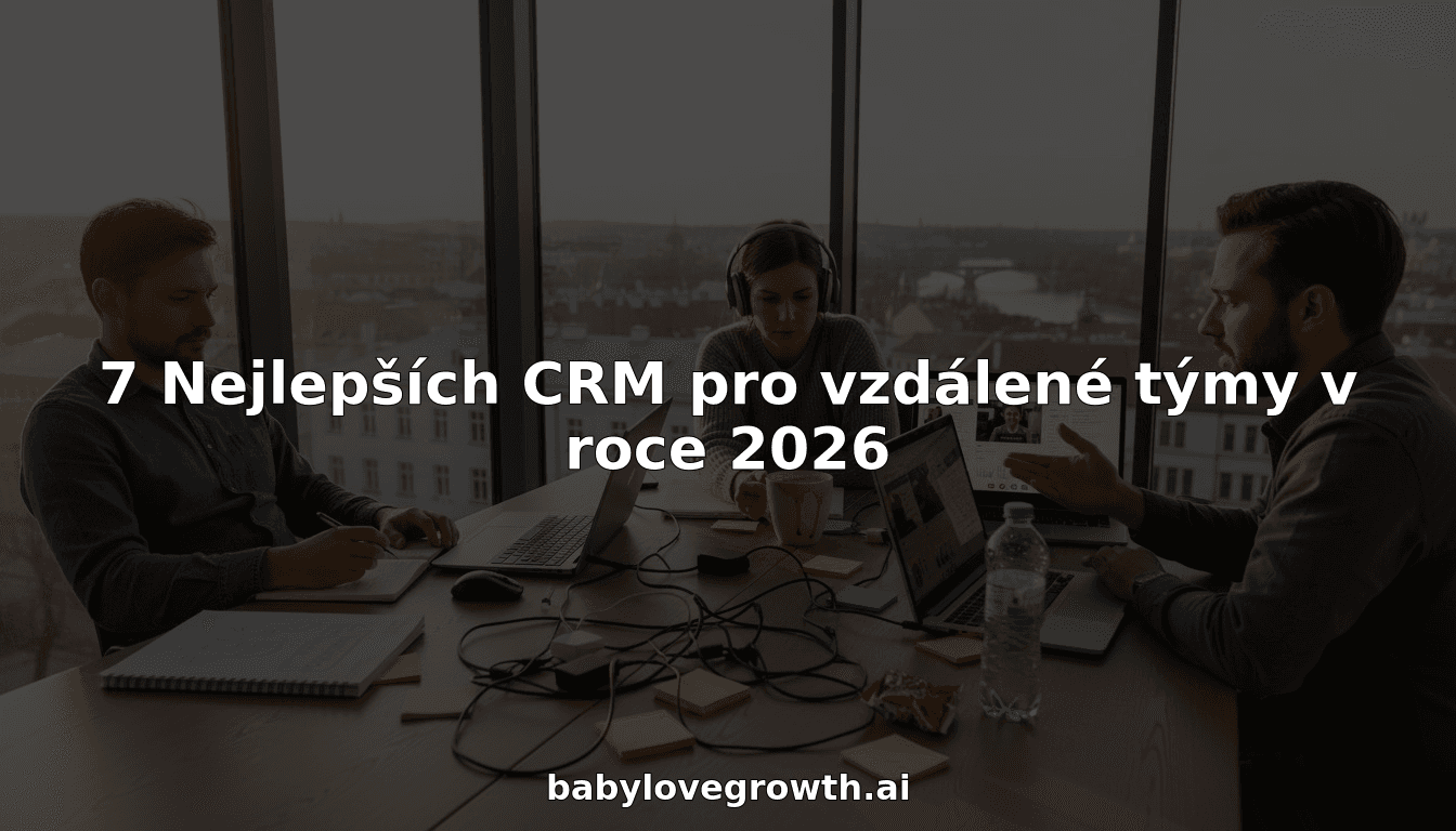 7 Nejlepších CRM pro vzdálené týmy v roce 2026