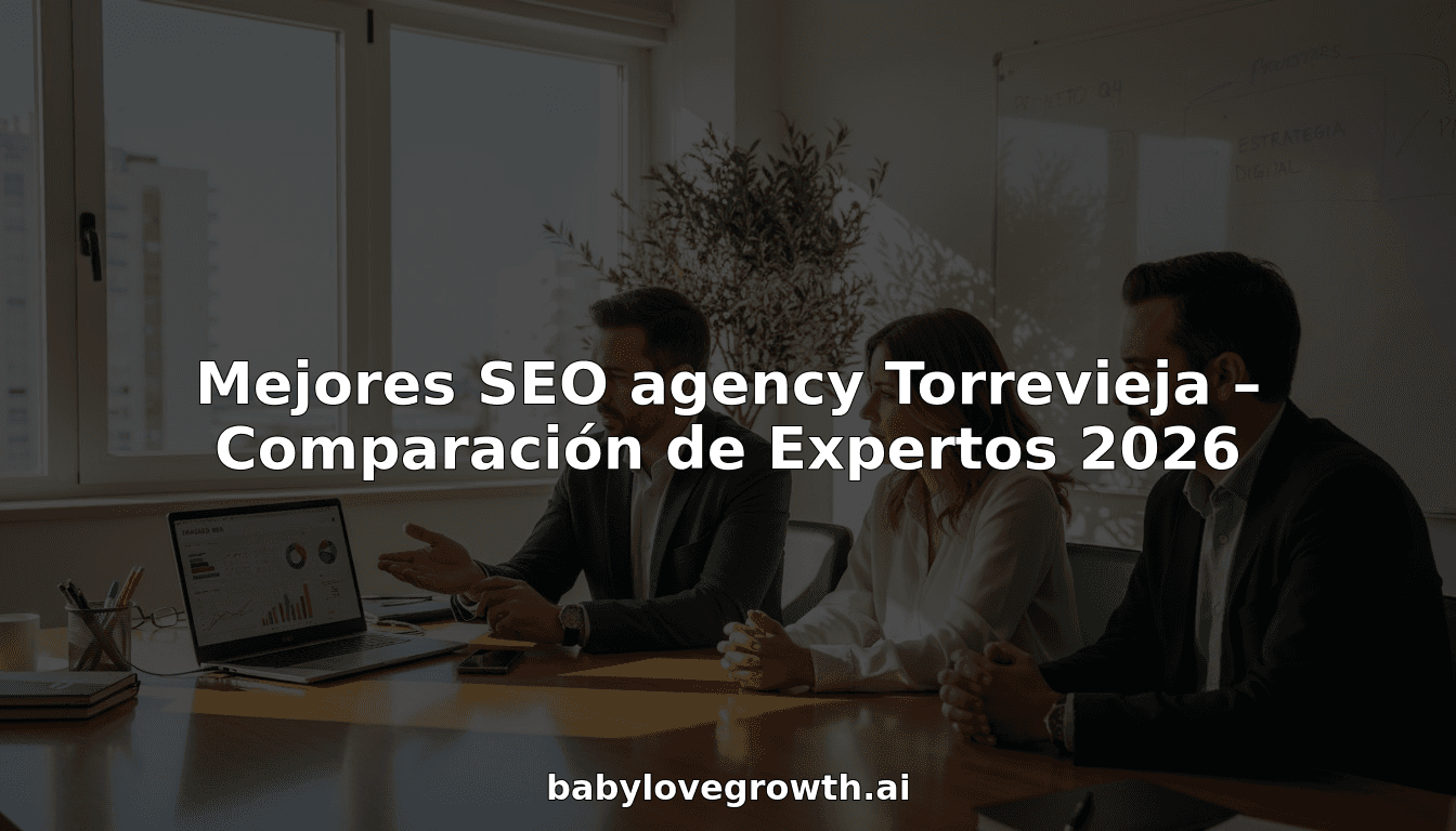 Mejores SEO agency Torrevieja – Comparación de Expertos 2026