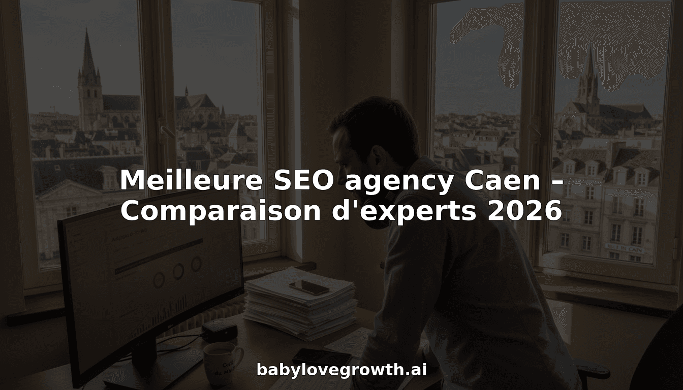Meilleure SEO agency Caen – Comparaison d'experts 2026