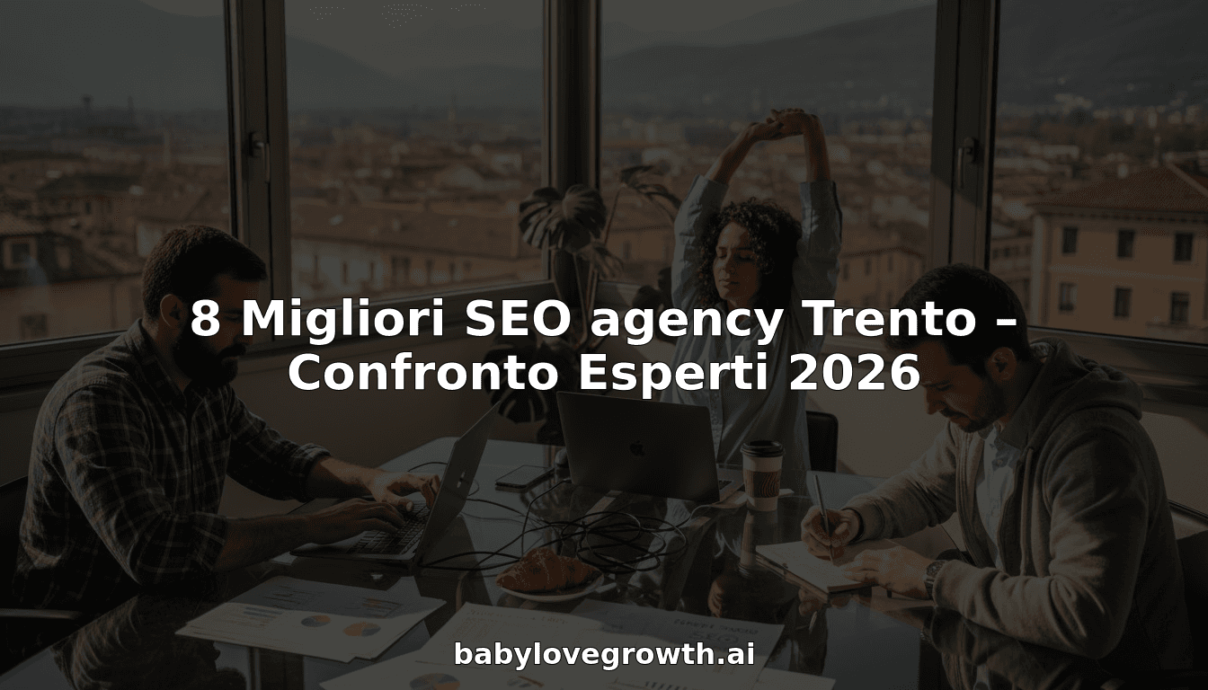 8 Migliori SEO agency Trento – Confronto Esperti 2026