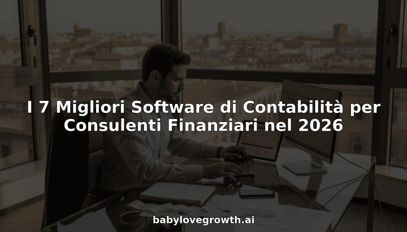 I 7 Migliori Software di Contabilità per Consulenti Finanziari nel 2026